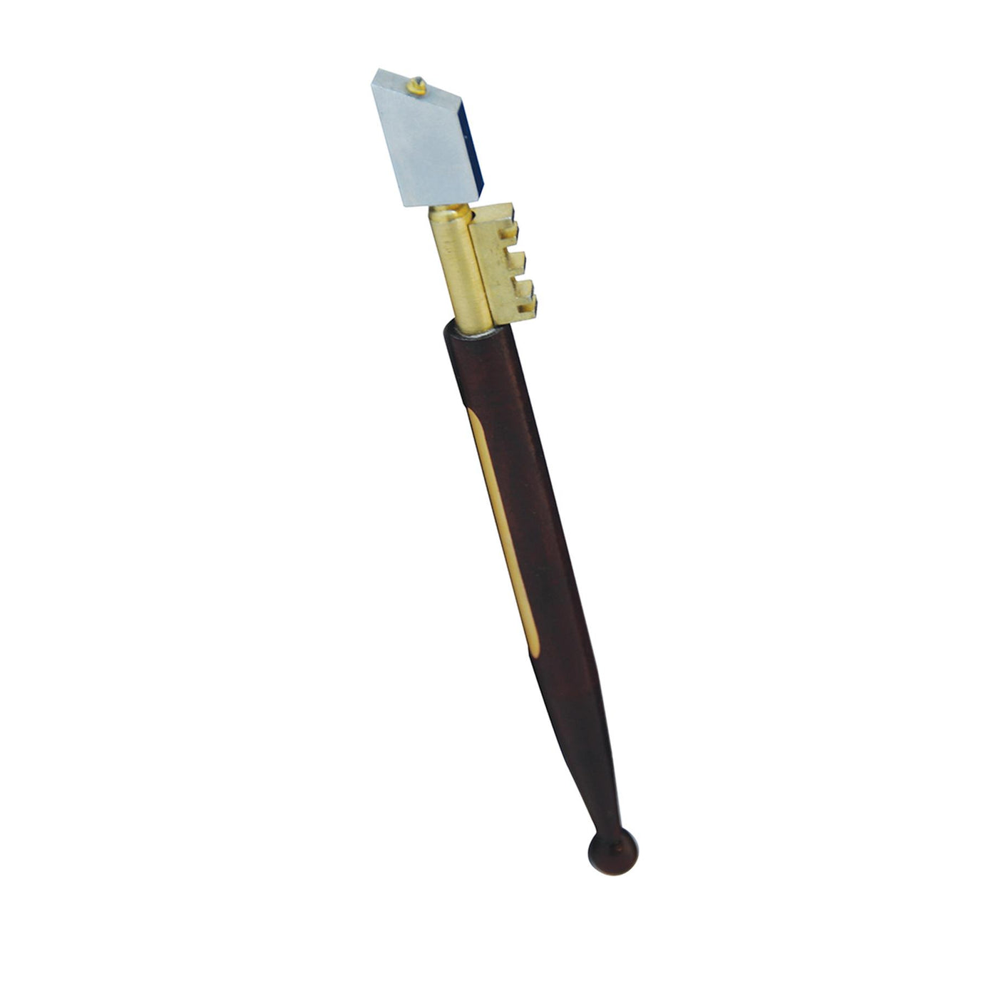Diamond Tipped Glass Cutter Chrome Plated Cuts 2mm - 8mm Glass Bras Teeth