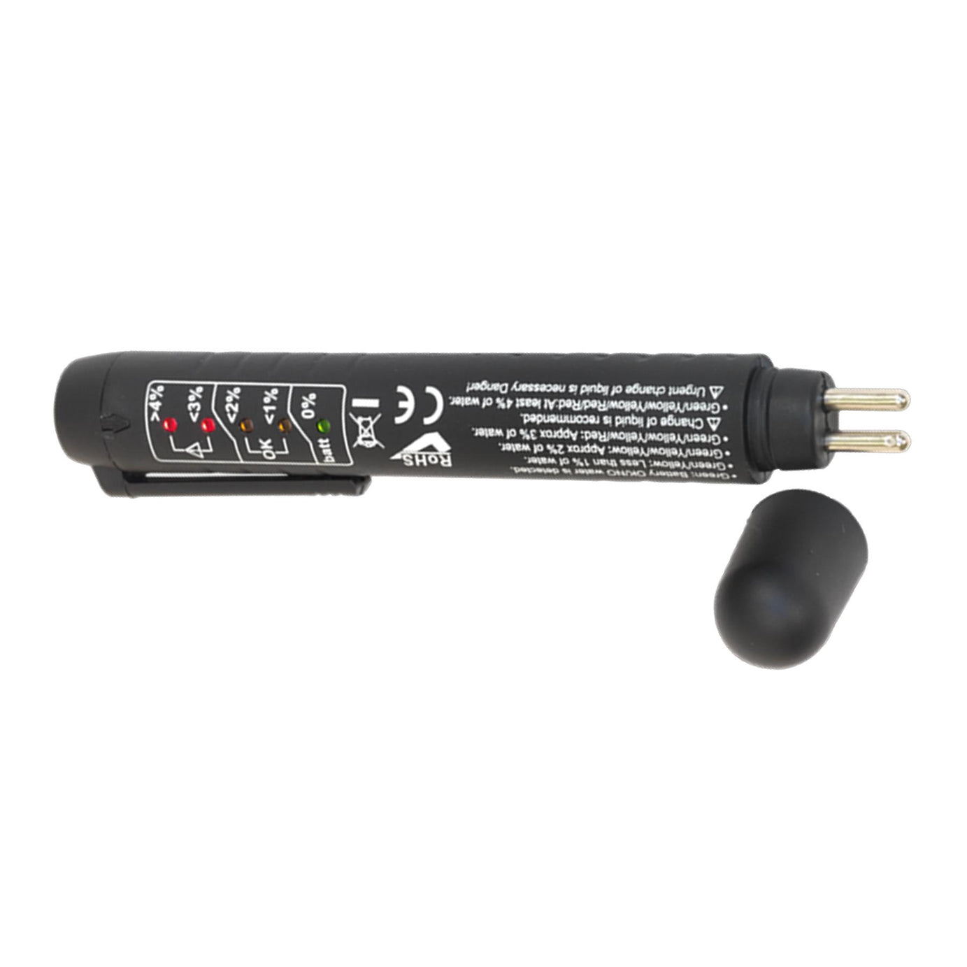 Sealey Pocket Brake Fluid Tester Moisture Water Content Check Compact Test Tool