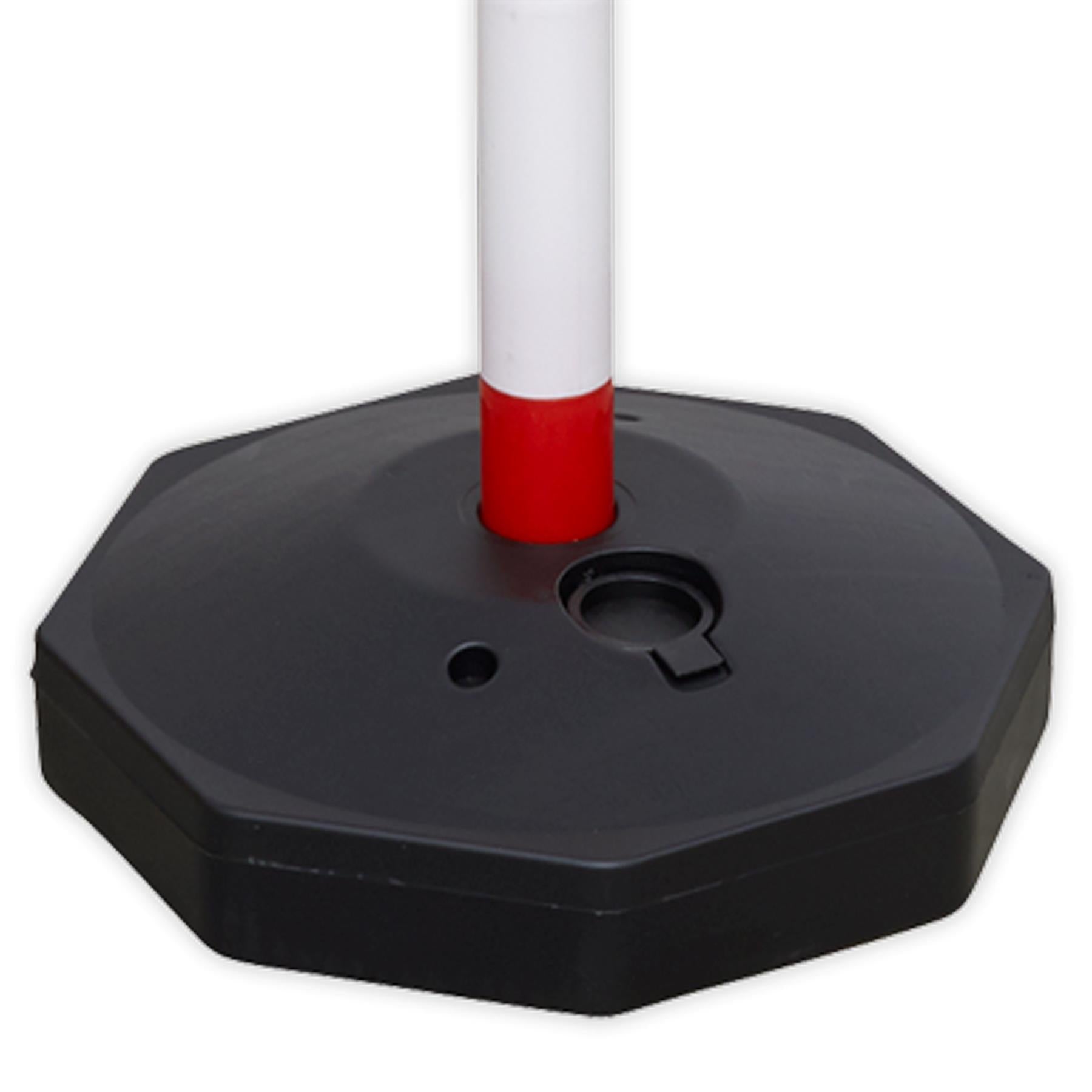 Sealey Red/White Post with Base