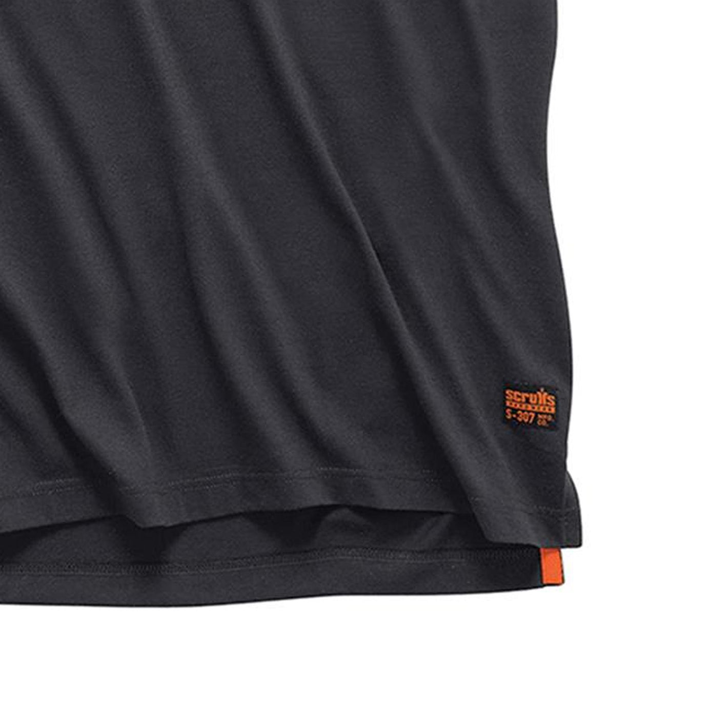Scruffs Graphite Grey Polo Shirt Short Sleeve Workwear Mens T Shirt Size XL
