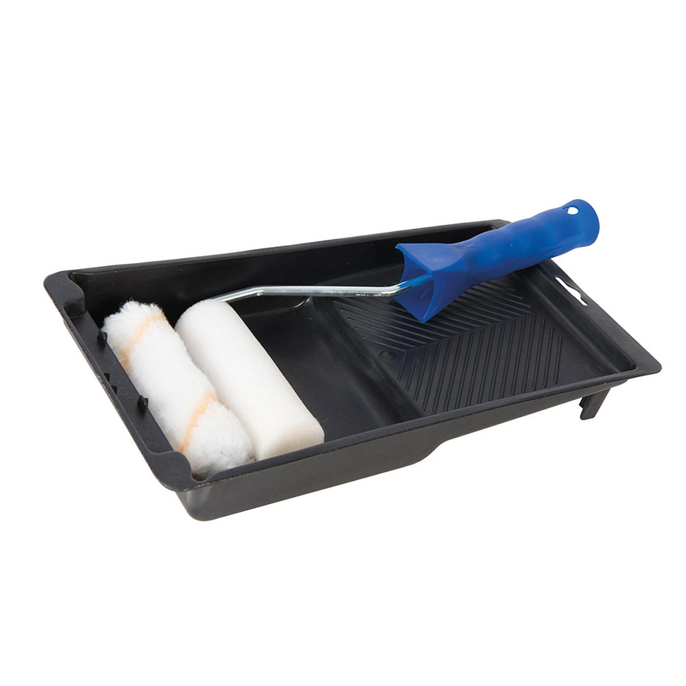 Mini Roller & Tray 100mm Gloss,Varnish Emulsions Detailed Work Decorating DIY