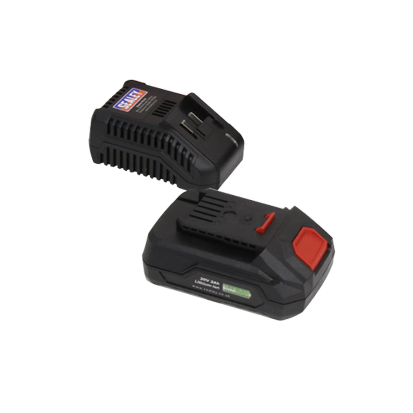 Sealey 20V Cordless Grass Strimmer with 2Ah Battery + Fast Charger