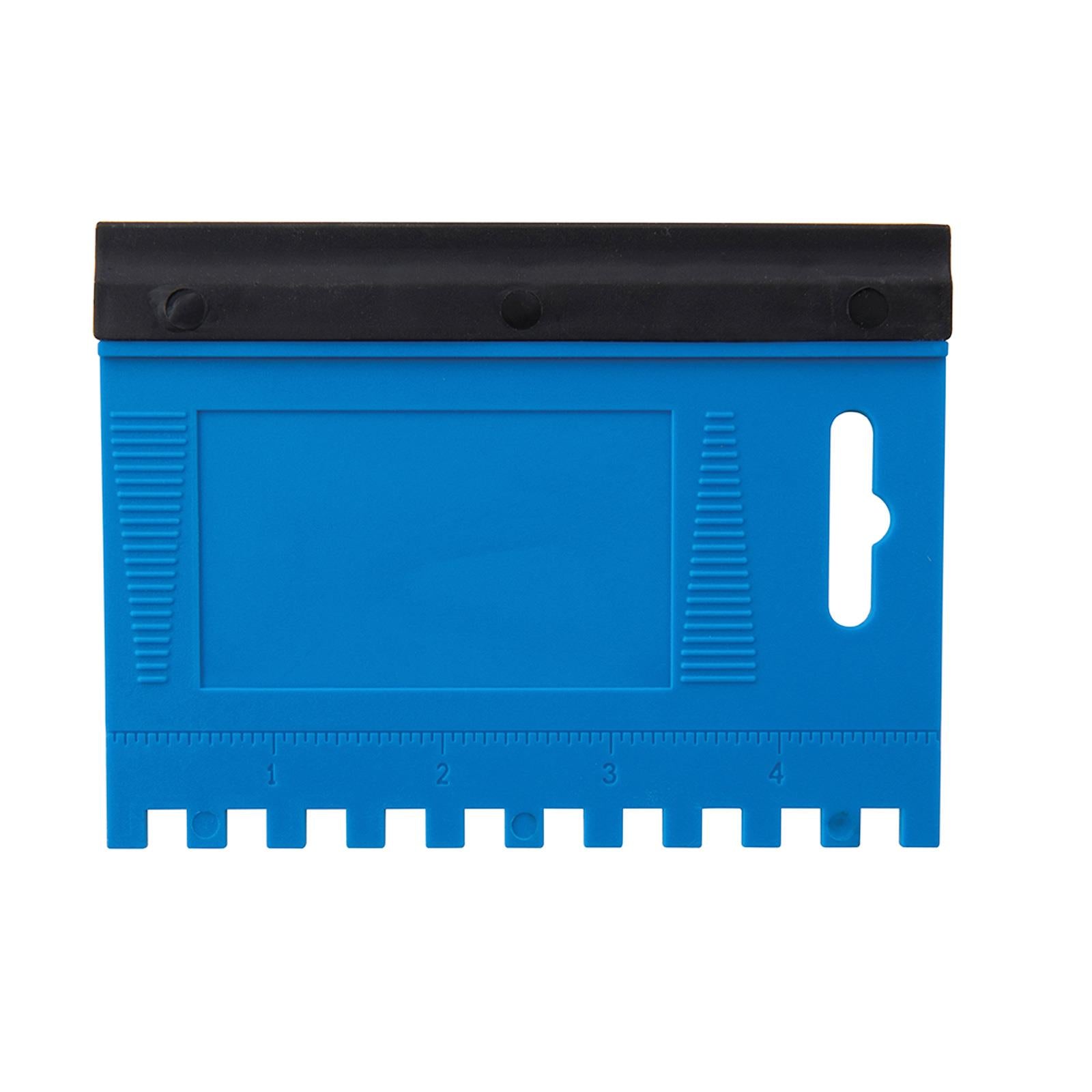 Combination Spreader 125 x 95mm - 6mm applying grouting to tiles Notched edge