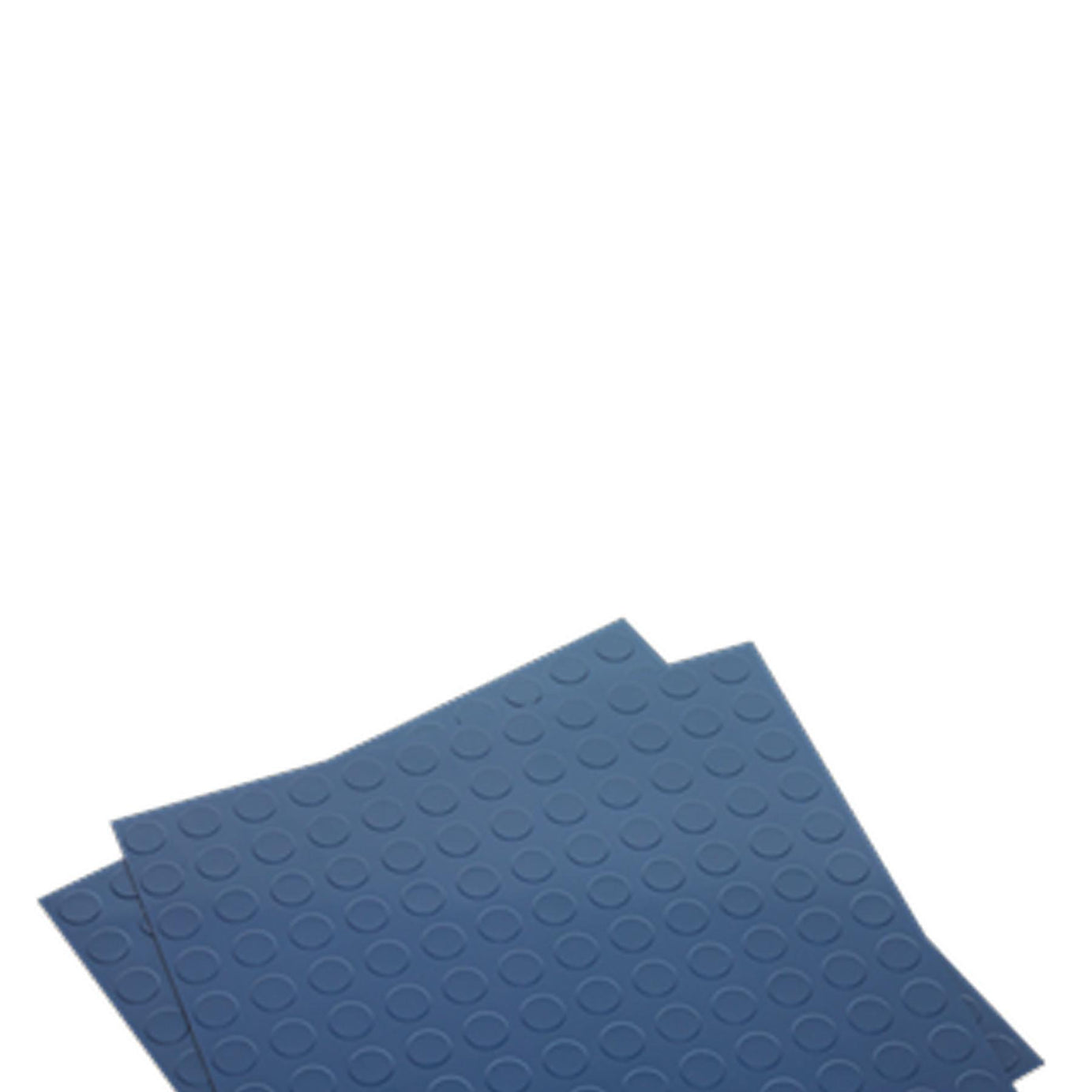 Sealey Vinyl Floor Tile Peel & Stick Backing - Blue Coin Pk of 16