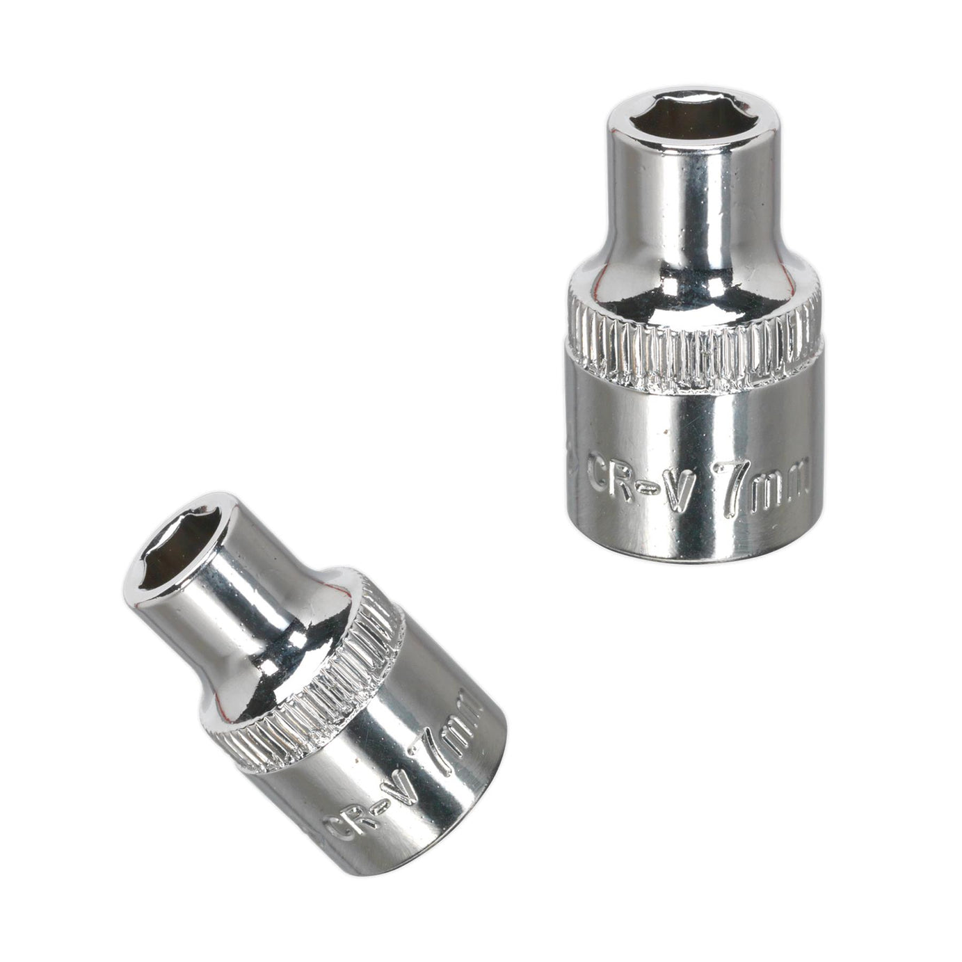 Sealey WallDrive Socket 7mm 3/8"Sq Drive Fully Polished