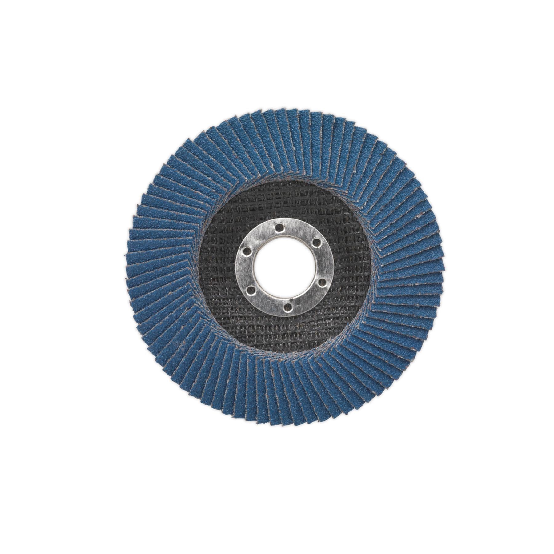 Sealey Flap Disc Zirconium Ø115mm Ø22mm Bore 80Grit