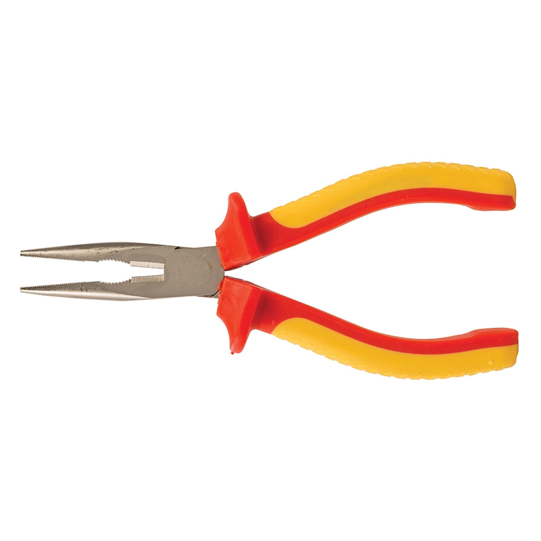 VDE Expert Long Nose Pliers 160mm Soft-Grip Handle