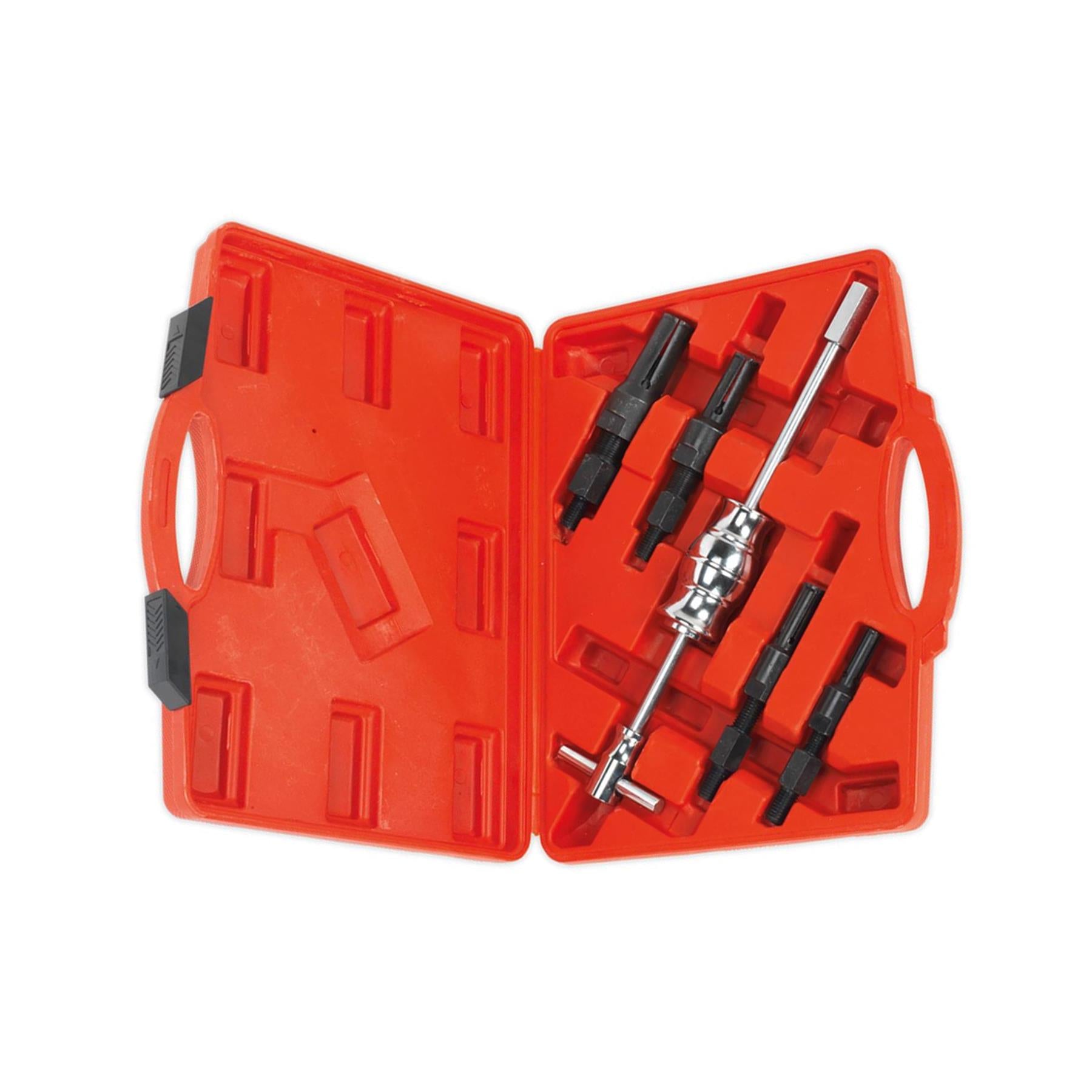 Sealey Blind Bearing Puller Set 5pc Medium stroke Slide Hammer Storage Case