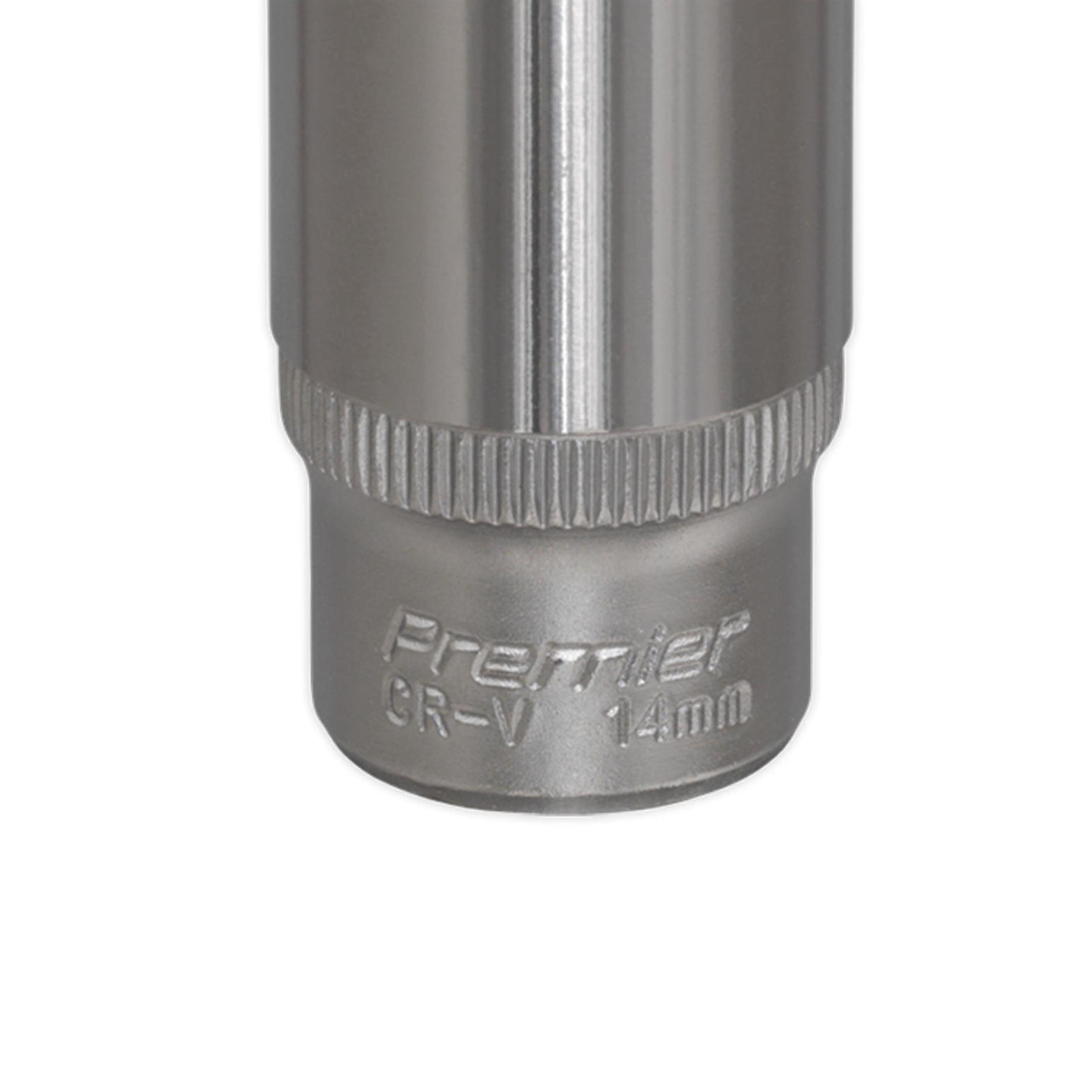 Sealey WallDrive® Socket 14mm Deep 1/4"Sq Drive