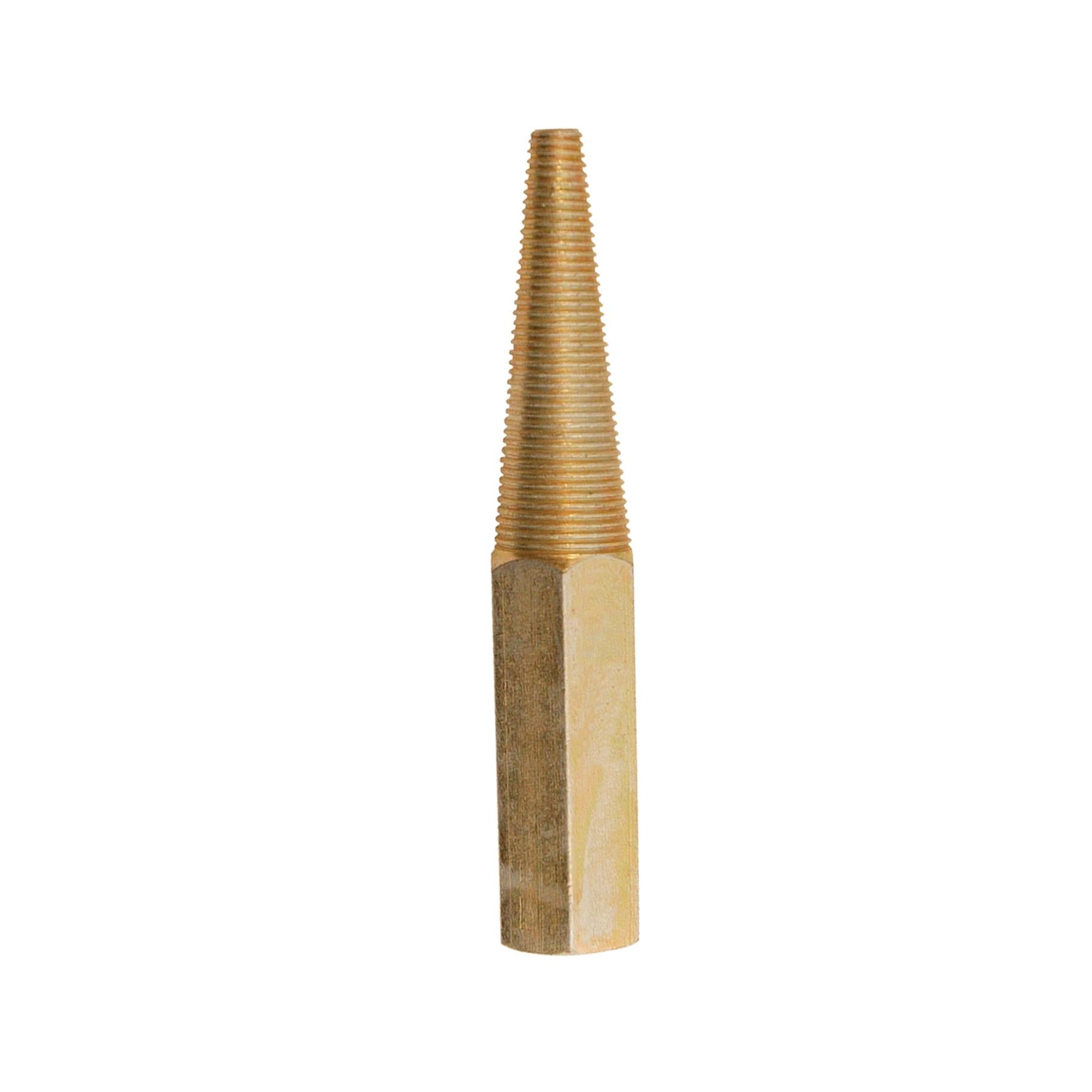 Left-Hand Threaded Tapered Spindle 12.7mm (1/2") For Use With Buffing