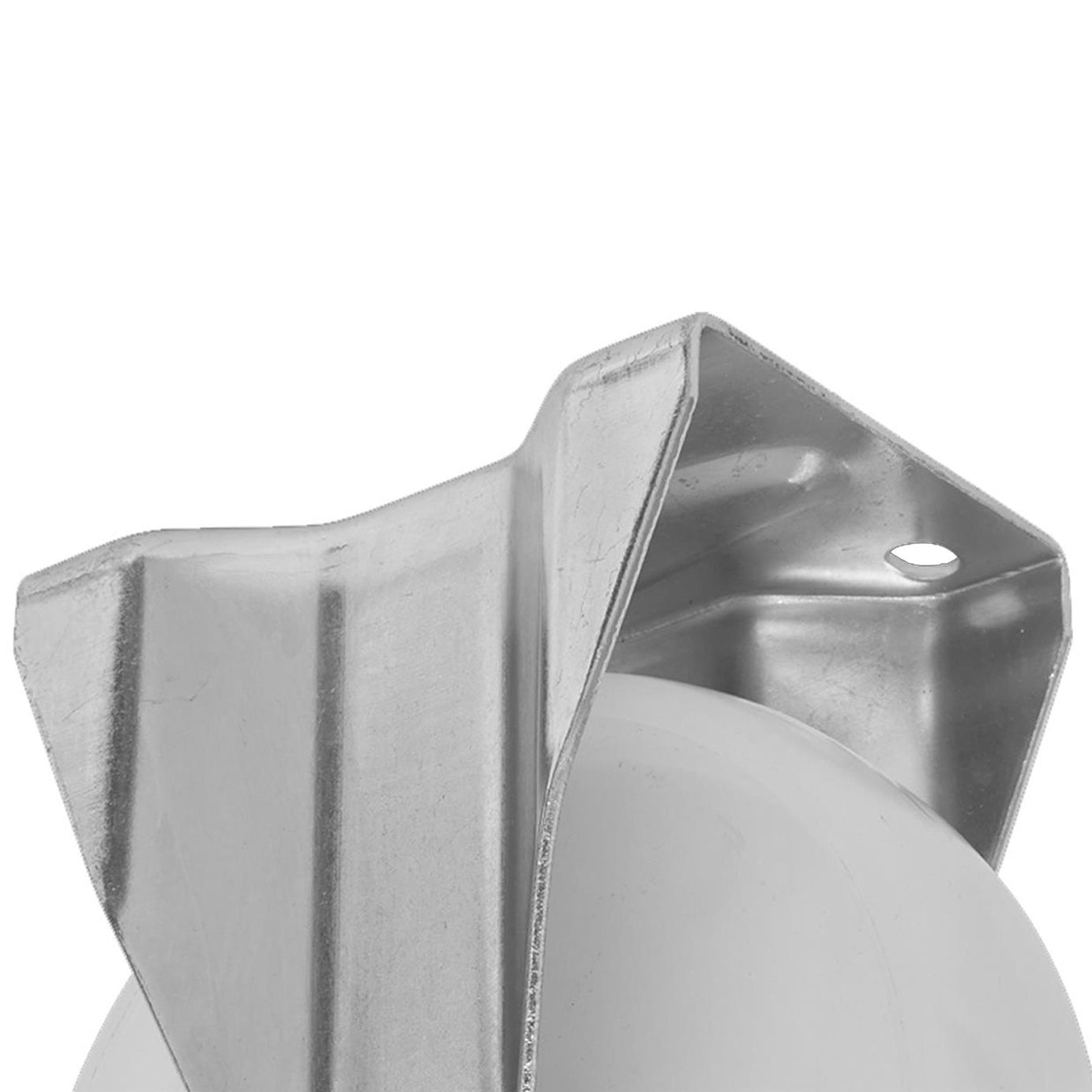 Sealey Heavy-Duty Nylon Castor Wheel Fixed Plate 80mm